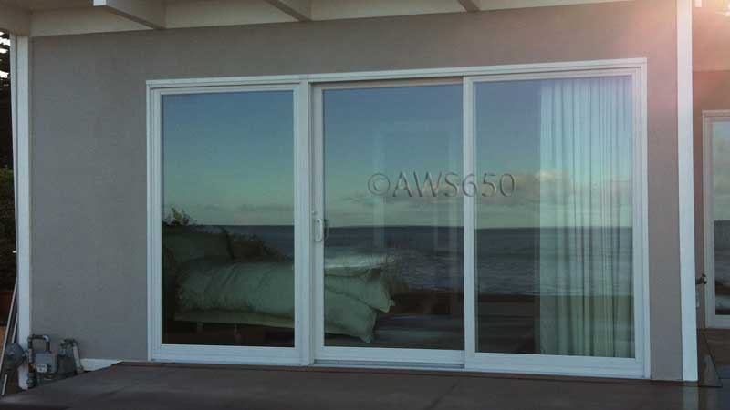 Patio Door ocean side